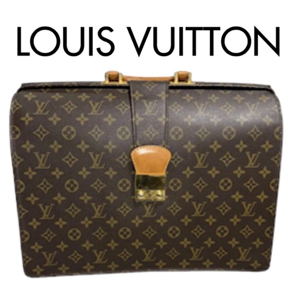 Louis Vuitton Fermoir Serviette Business Briefcase With Key & Box in EUC 💼 - Picture 16 of 16